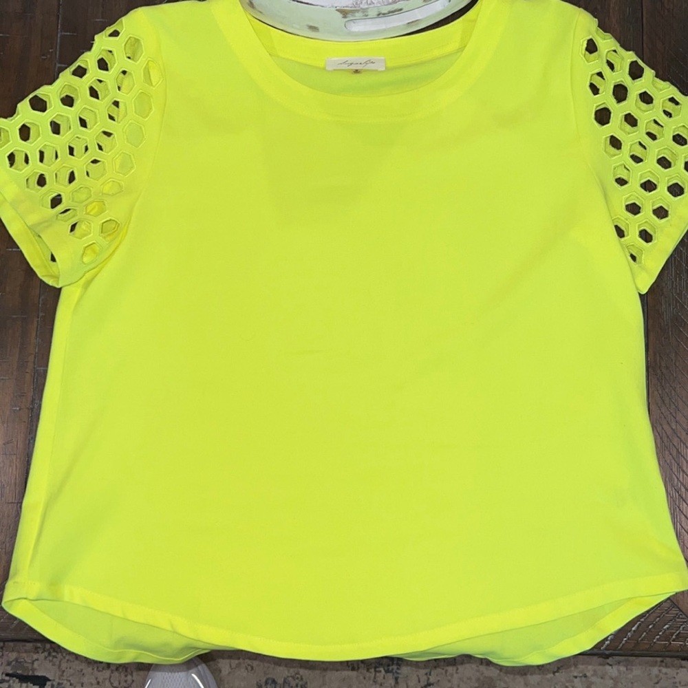 Sugar Lips neon green Blouse